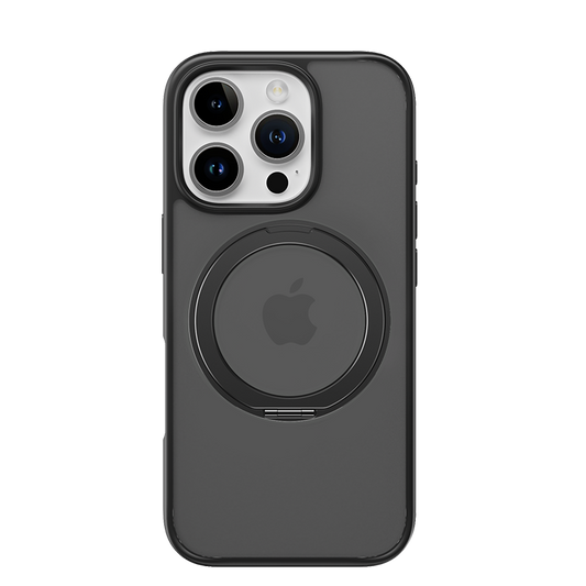 Rock – Калъф Crystal Rotating Touch Series Magnetic – iPhone 16 Pro – Черен