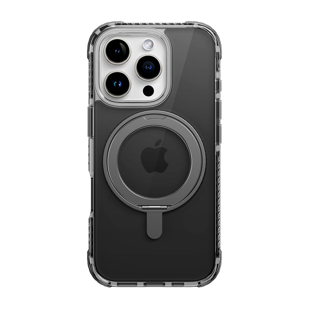 Rock – Калъф Rotating Stand Crystal Series Magnetic – iPhone 16 Pro Max – Черен