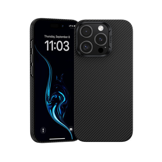 Benks – Калъф Magnetic Armor Air Kevlar Pc Frame 600D (E065) – iPhone 16 Pro – Черен