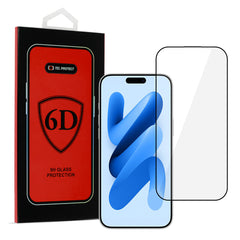 Закален Стъклен протектор – Tel Protect Full Glue 6D – iPhone 17 Air– Черен