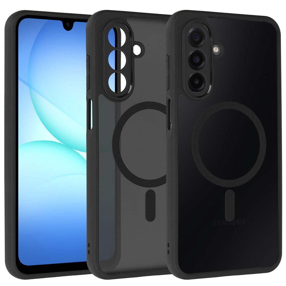 Калъф силикон – Full Matte Mag Cover – Samsung Galaxy A17 5G – Черен