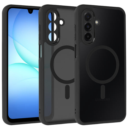 Калъф силикон – Full Matte Mag Cover – Samsung Galaxy A17 5G – Черен