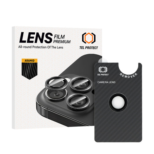 Закален Стъклен протектор – Tel Protect 3D Lens Aramid Series – за камерите  ( 1 обектив) – iPhone 17 Air