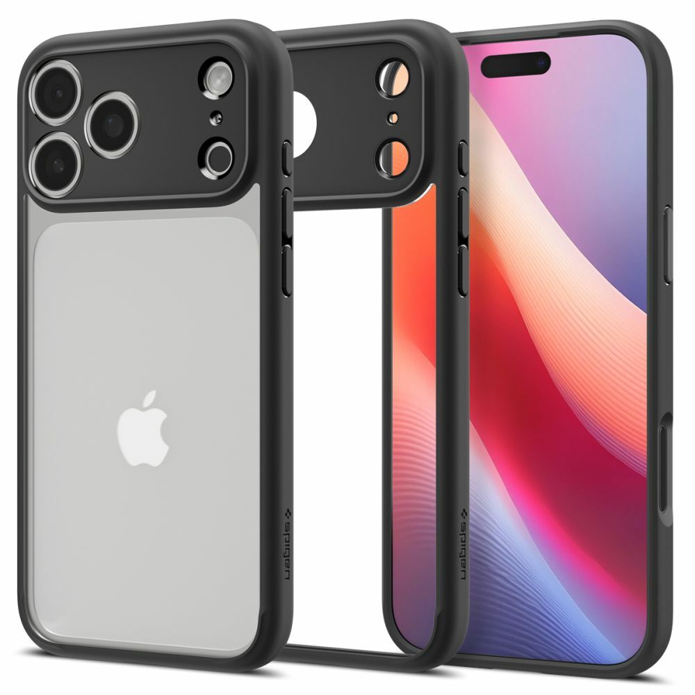 Spigen – Ultra Hybrid – ACS10343 Matte – iPhone 17 Pro – Black