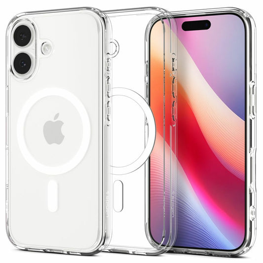 Spigen – Ultra Hybrid Mag – MagSafe – ACS10380  – iPhone 17 – Clear/White