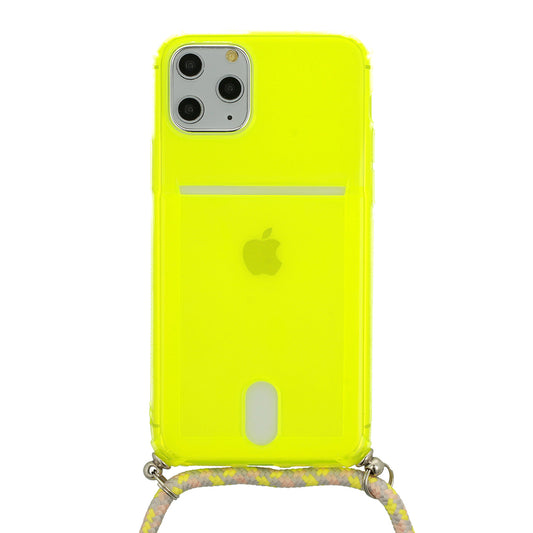Калъф силикон – STRAP Fluo Case – iPhone X/XS – Лайм