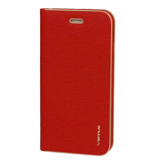 Vennus Book Калъф  Frame–Samsung Galaxy S20 Ultra–Червен