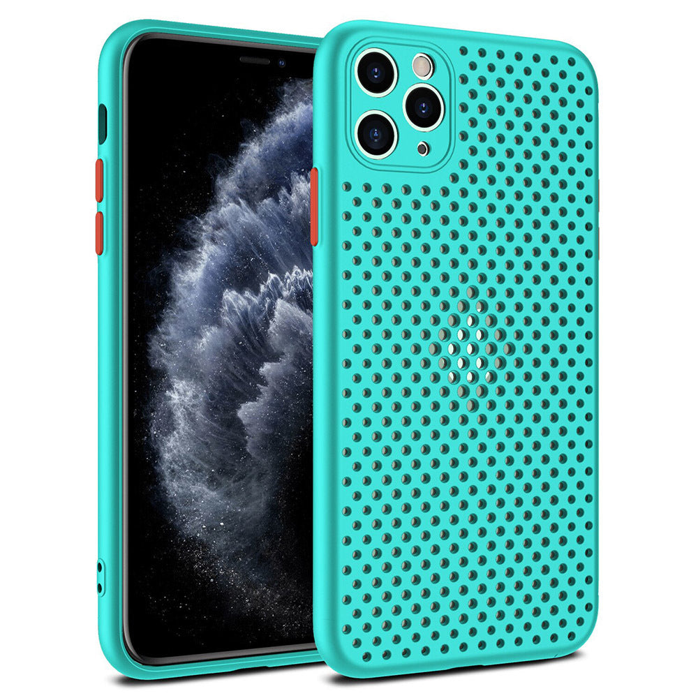 Калъф силикон – Breath – iPhone 11 Pro – Тюркоаз