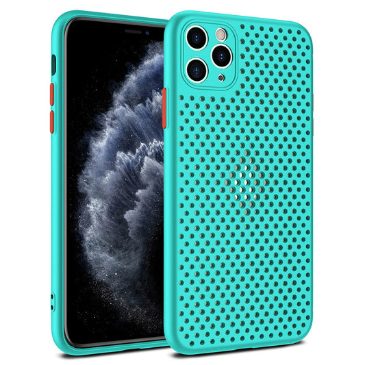 Калъф силикон – Breath – iPhone 11 Pro – Тюркоаз