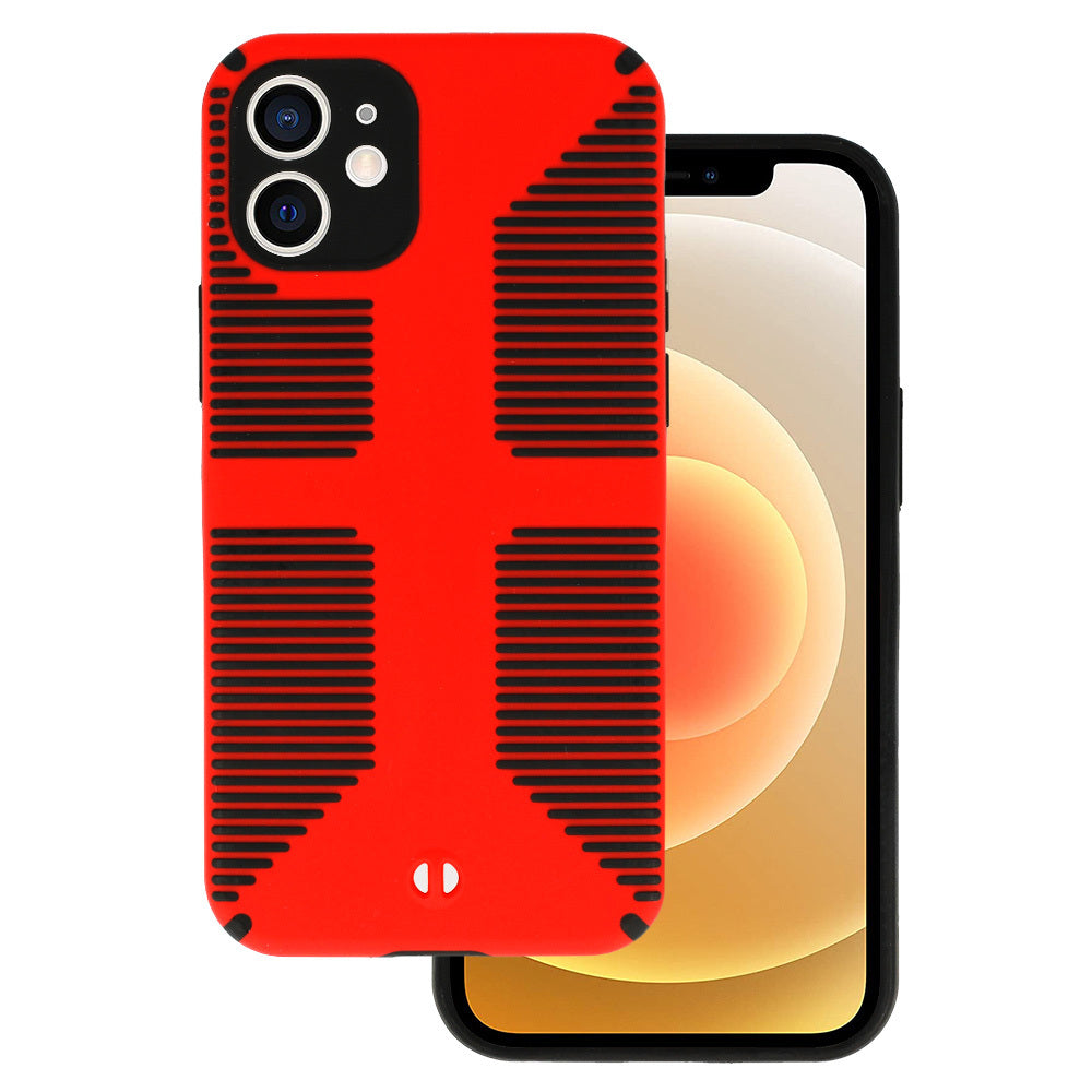 Калъф – Tel Protect Grip Case – iPhone 12 – Червен