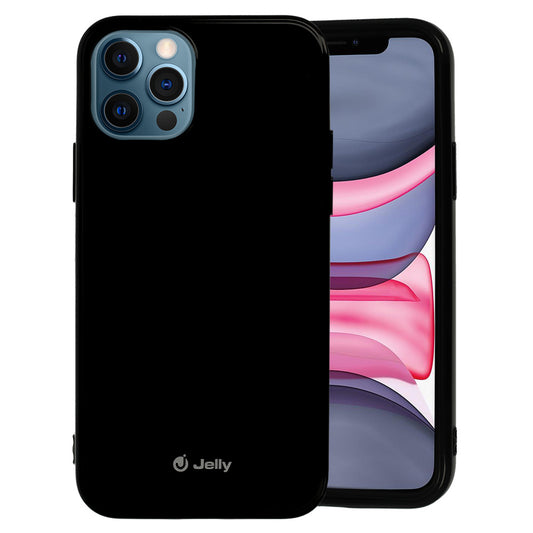 Калъф силикон –  Jelly Case – iPhone 13 Pro Max – Черен