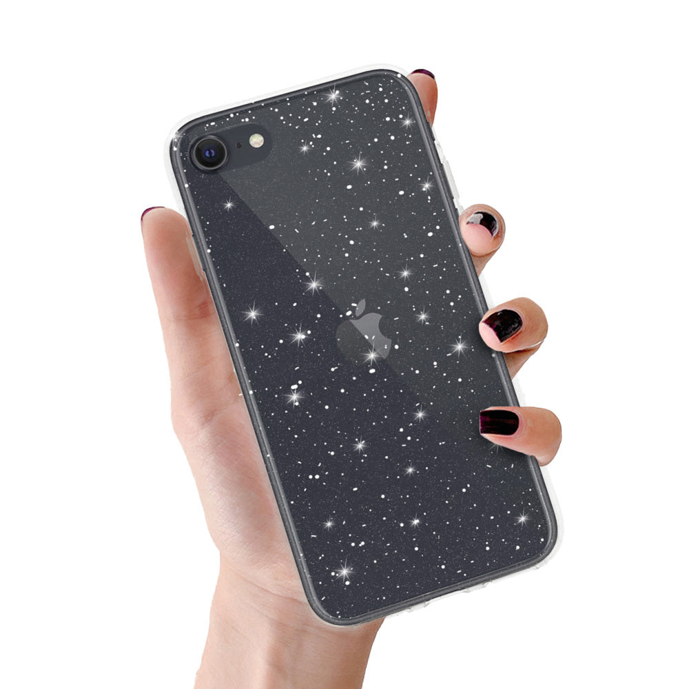 Crystal Glitter Калъф–iPhone 7 / 8 / SE 2020/SE 2022–Silver