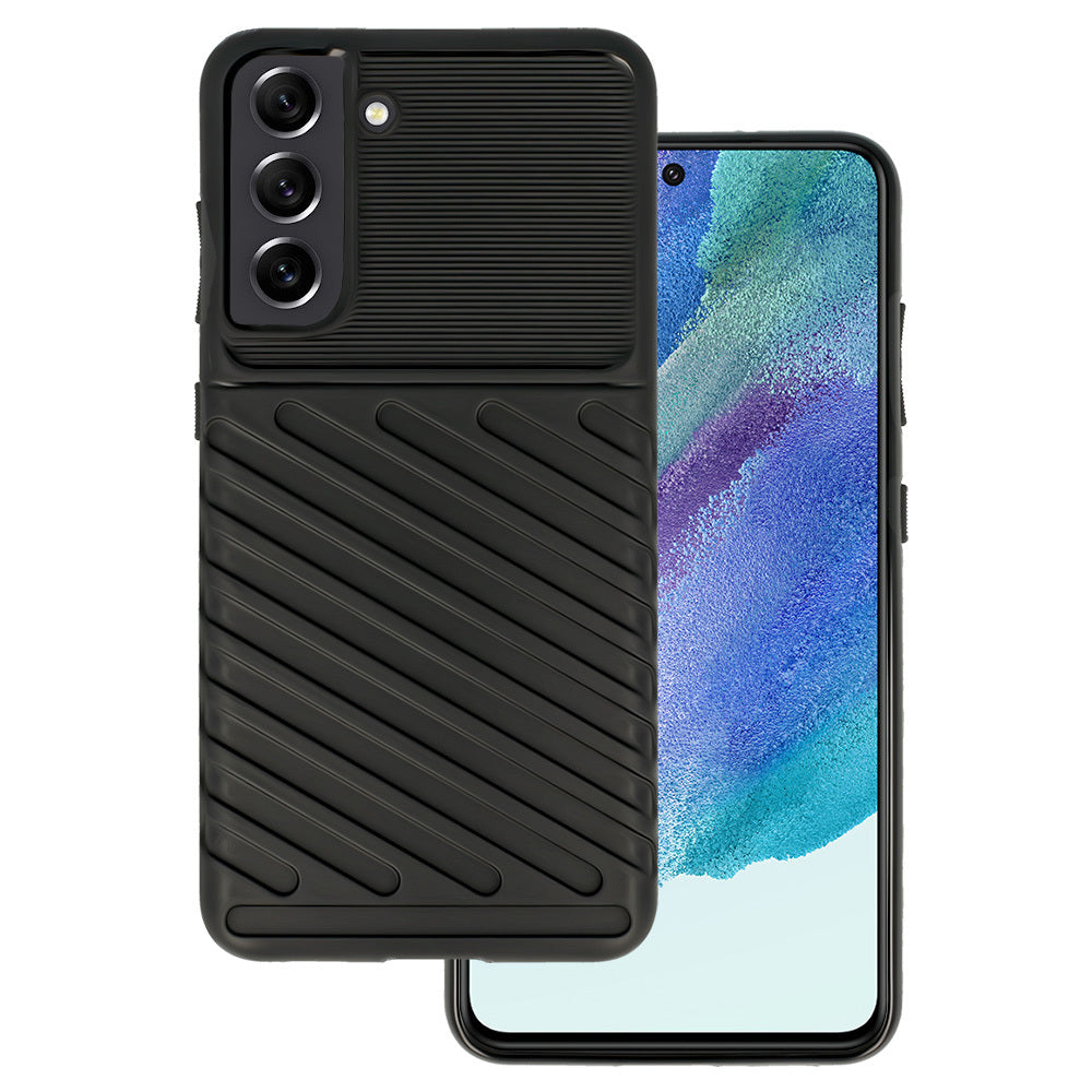 Калъф силикон – Thunder  – Samsung Galaxy S22 Plus – Черен