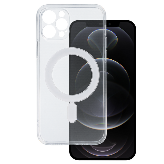 Tel Protect– Magсиликонов Калъф–iPhone 12 Pro–Прозрачен