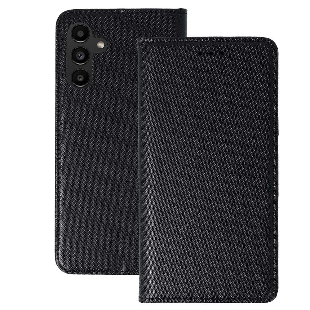 Калъф тефтер – Smart Book MAGNET – Samsung Galaxy A13 5G/A04S  – Черен