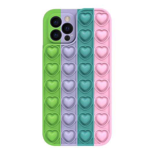 Калъф силикон –  Heart Pop It Case  – iPhone 7/8/SE 2020/SE 2022