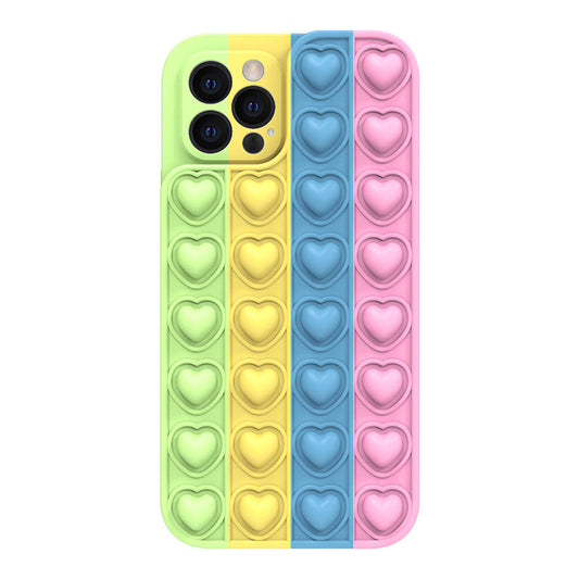 Калъф силикон –  Heart Pop It Case  – iPhone 12 Pro