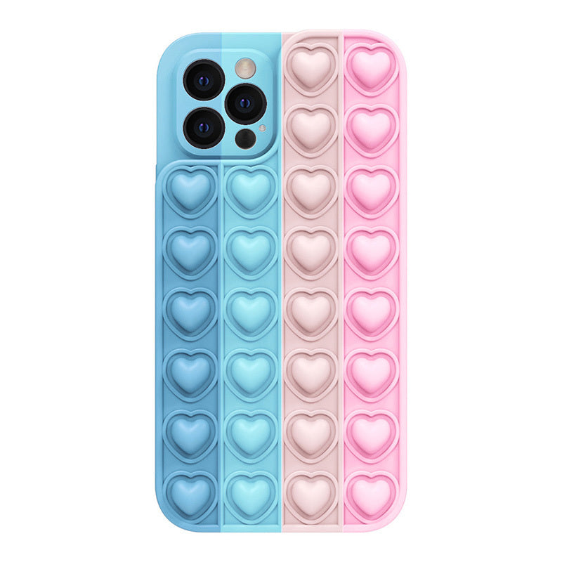 Калъф силикон –  Heart Pop It Case  – iPhone 13 Pro