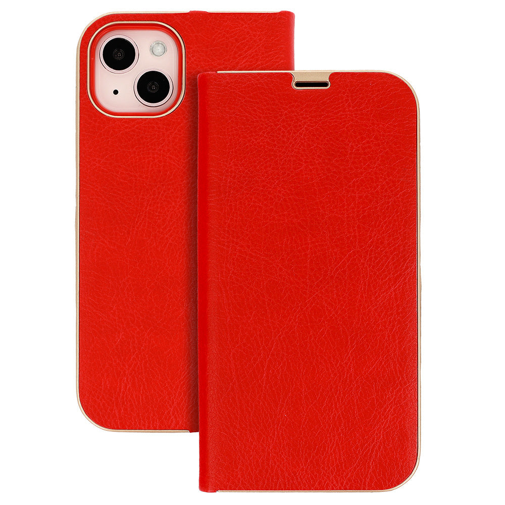 Book Калъф  Frame–iPhone 13–Червен