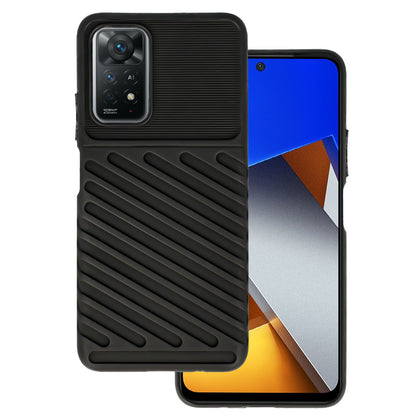 Калъф силикон – Thunder – Xiaomi Redmi Note 11 5G/Note 11S 5G/Poco M4 Pro 5G – Черен