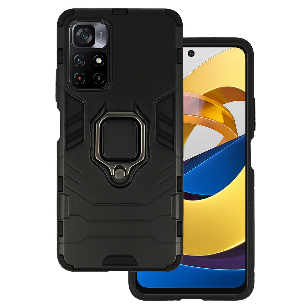 Калъф силикон – Ring Armor Camshield –Xiaomi Redmi None 11 5G/Note 11S 5G – Черен