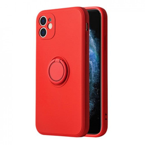 Vennus Силиконов Ring–Samsung Galaxy A73 5G–Червен