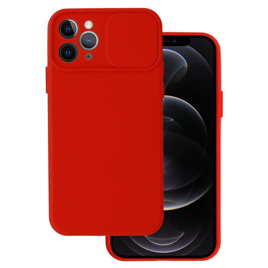 Калъф силикон –  Camshield Soft – iPhone 11 Pro – Червен