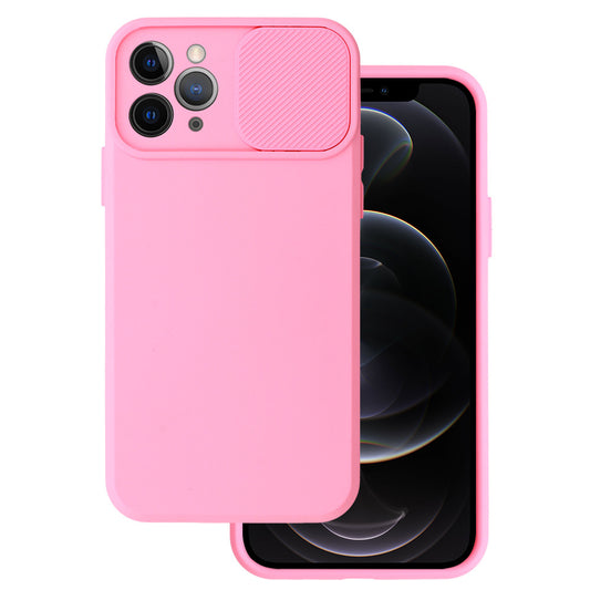 Калъф силикон –  Camshield Soft – iPhone 11 Pro Max – Светло розов