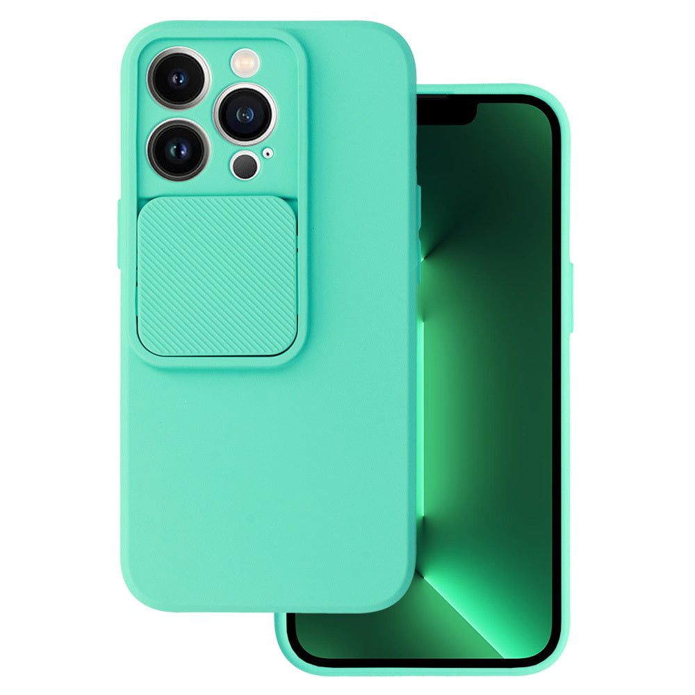 Калъф силикон –  Camshield Soft – iPhone 13 Pro – Ментов