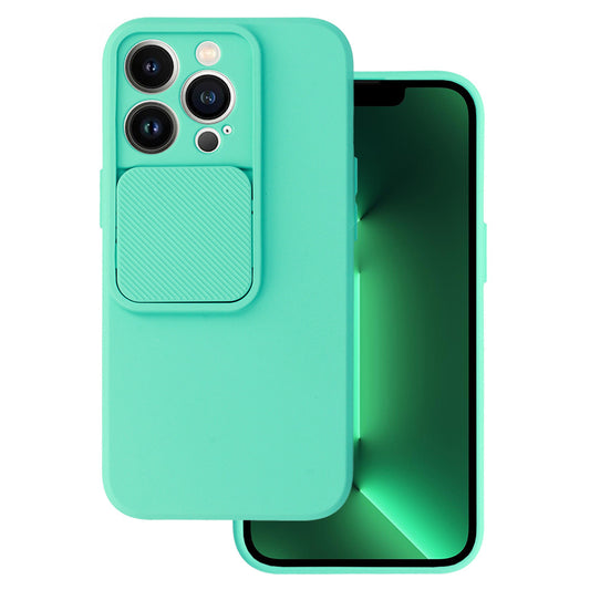 Калъф силикон –  Camshield Soft – iPhone 13 Pro – Ментов