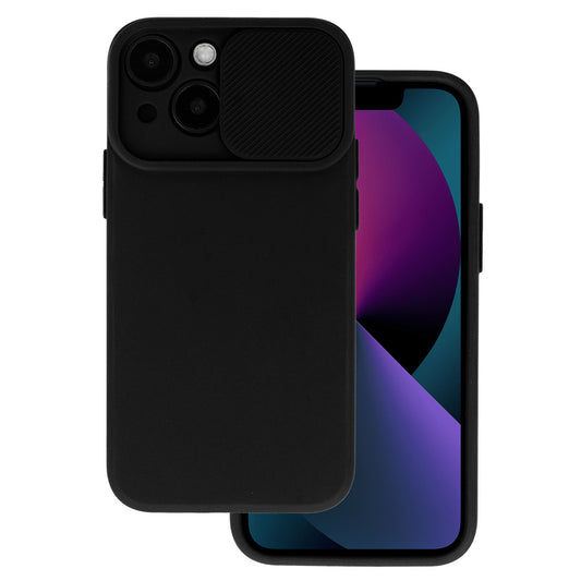 Калъф силикон –  Camshield Soft – Samsung Galaxy A12 – Черен