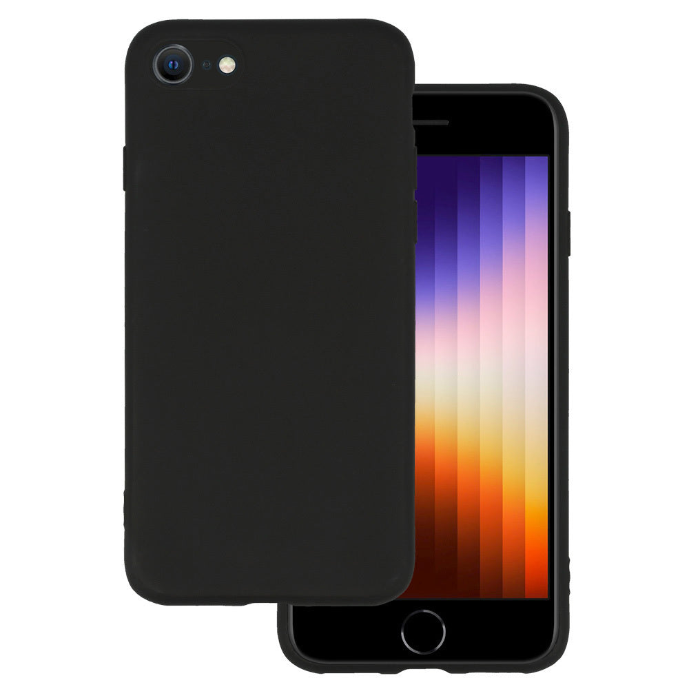 Калъф силикон – 2 mm Perfect – Matt – iPhone 7 / 8 / Se 2020/Se 2022 – Черен
