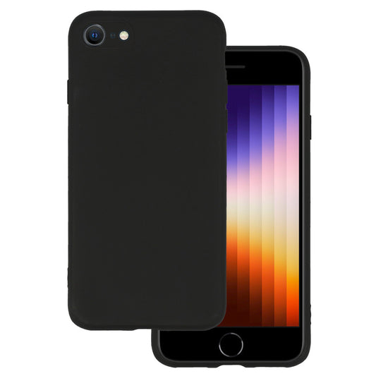 Калъф силикон – 2 mm Perfect – Matt – iPhone 7 / 8 / Se 2020/Se 2022 – Черен