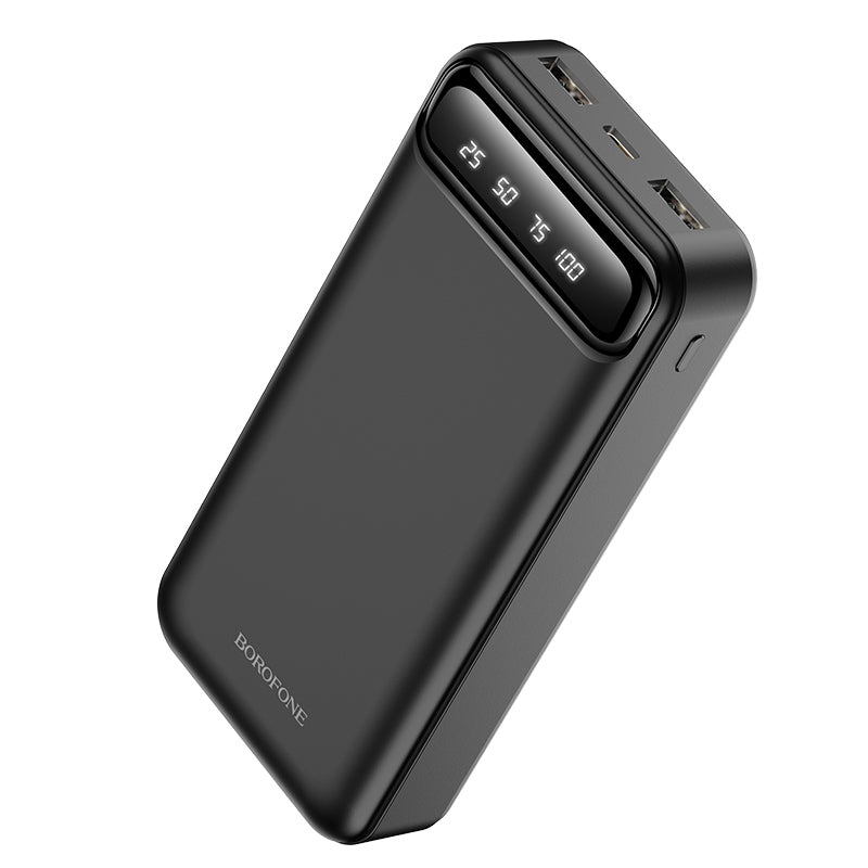 Borofone – Borofone Power Bank 20000Mah BJ14A Freeway 2Xusb – Черен