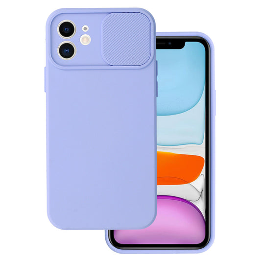 Калъф силикон –  Camshield Soft – iPhone 11 – Светло лилав