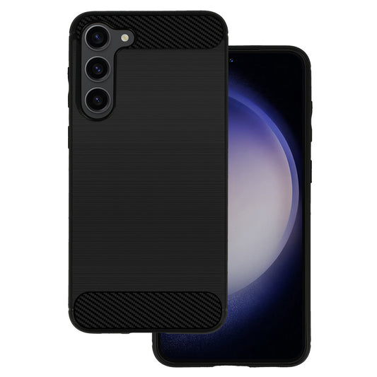 Калъф Carbon–Samsung Galaxy S23 Plus–Черен