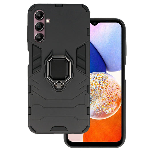 Калъф силикон – Ring Armor Camshield – Samsung Galaxy A14 4G /5G – Черен