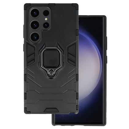 Ring Armor Калъф–Samsung Galaxy S23 Ultra–Черен