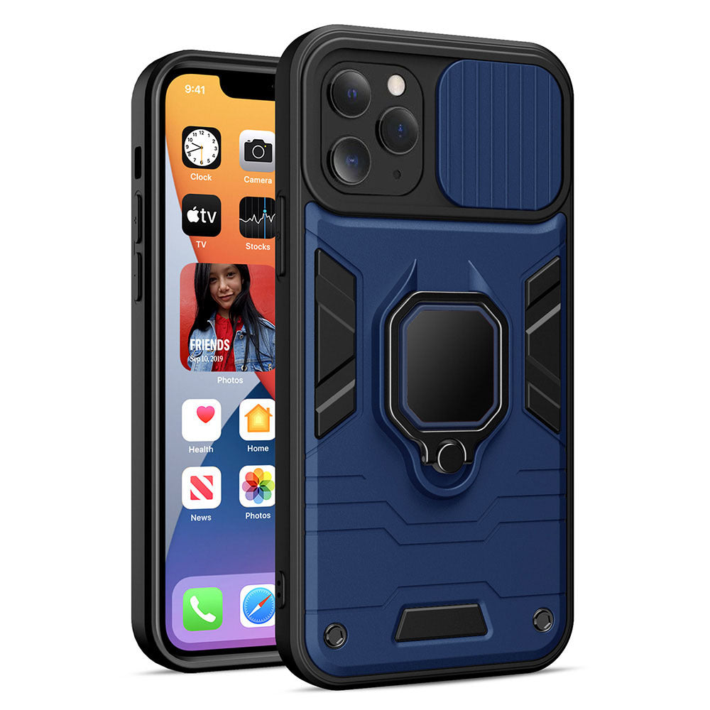 Ring Lens Калъф–Samsung Galaxy S23 Plus–Черен