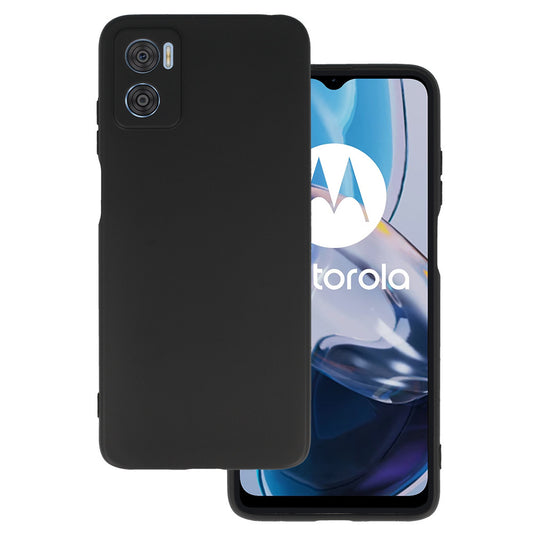 Калъф силикон – 2 mm Perfect – Motorola E22/E22i – Черен Matt