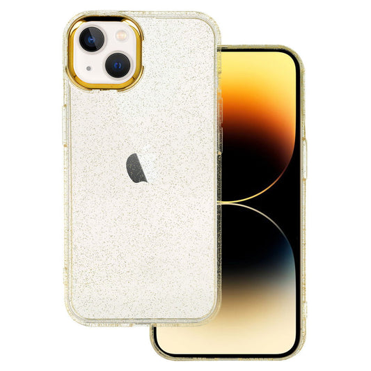 Tel Protect– Gold Glitter Калъф–iPhone 13–Gold
