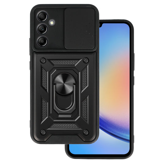 Калъф силикон – Slide Camera Armor – Samsung Galaxy A34 5G – Черен