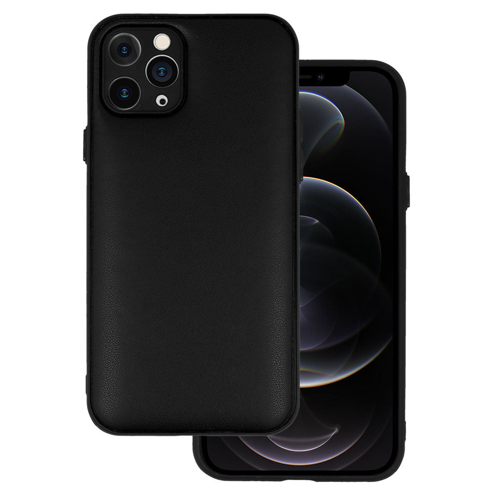 Leather 3D Калъф–iPhone 11 Pro –Черен
