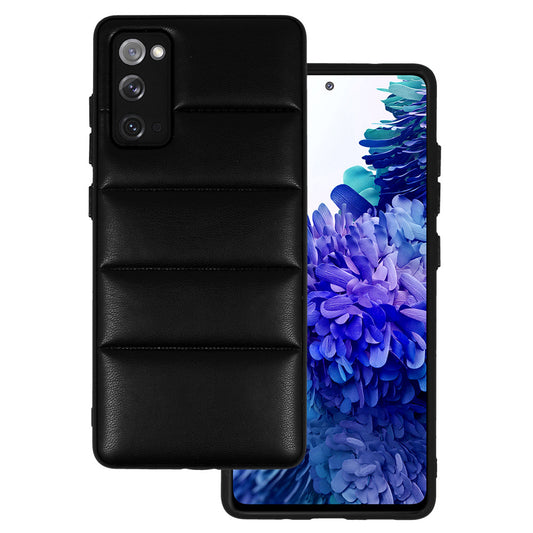 Leather 3D Калъф–Samsung Galaxy S20 Fe/lite –Черен