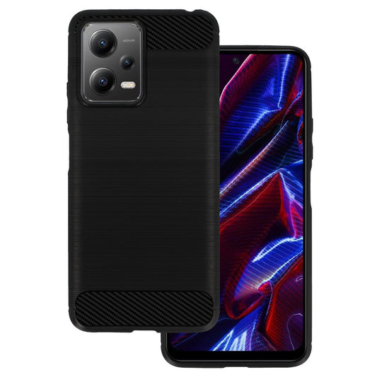 Калъф силикон – 2 mm Perfect – Carbon Xiaomi  Redmi None 12 5G/Poco X5 – Черен