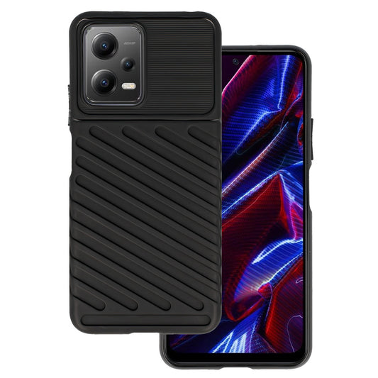 Калъф силикон –  Thunder  Xiaomi Redmi None 12 5G/Poco X5 – Черен