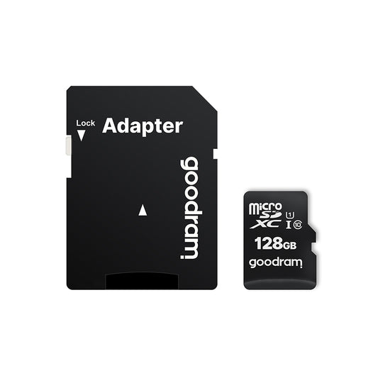 GoodRam – Карта памет micro sd GOODRAM 128GB с адаптер UHS I CLASS 10 100MB/s