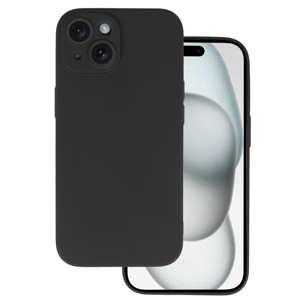 Калъф Мат–iPhone 15–Черен