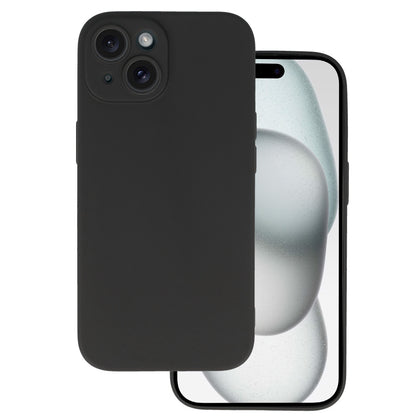 Калъф Мат–iPhone 15–Черен