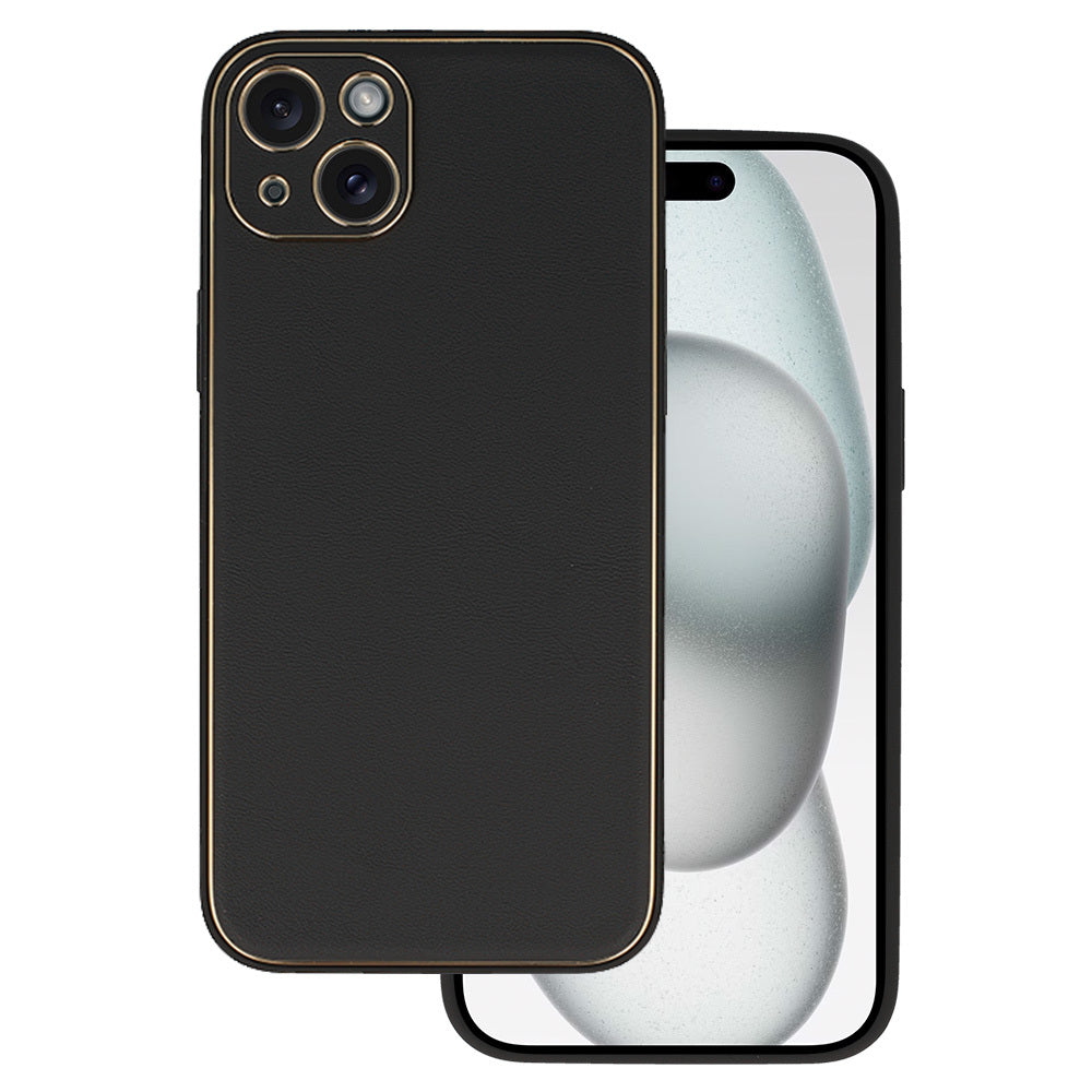 Калъф – Tel Protect Luxury – iPhone 15 Plus – Черен